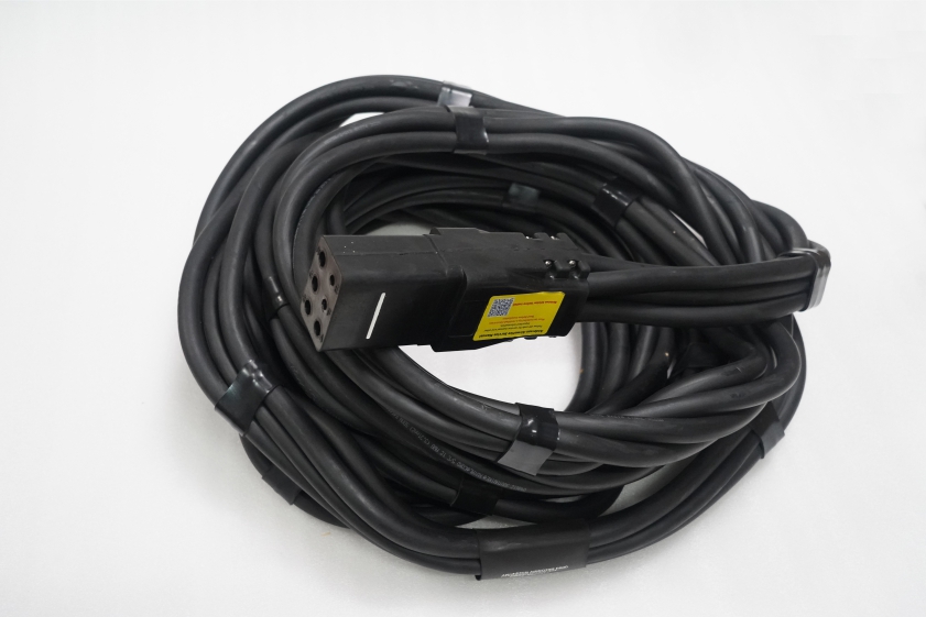 AC output cable with 6-pin NATO connector assembly