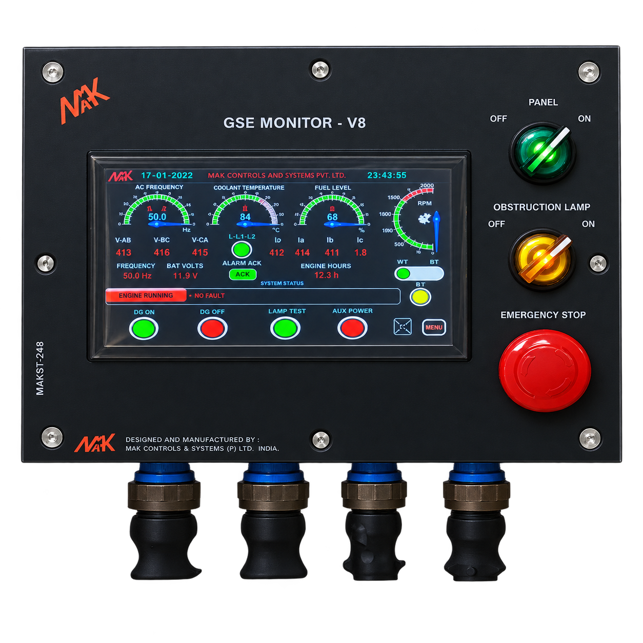 Remote Control Units and MAK GSE Monitoring and Control Systems
