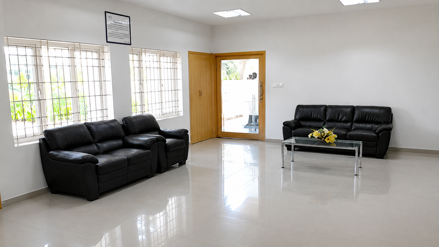 Customer reception and support facility