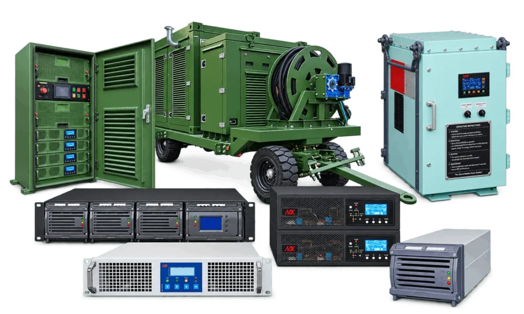 Power Electronics (SFC, UPS, PCU, BMS etc.)