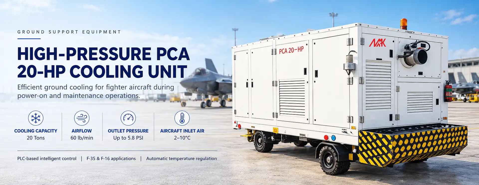 High-Pressure PCA Cooling Unit Banner
